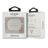 Guess GUA3LSC4EG AirPods 3 coverszary/grey Silicone Charm 4G Collection